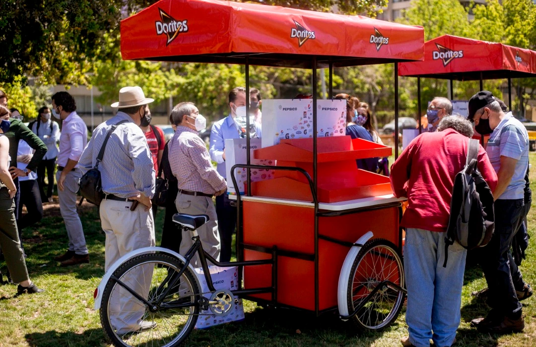 Campaña de marketing experiencial en terreno
