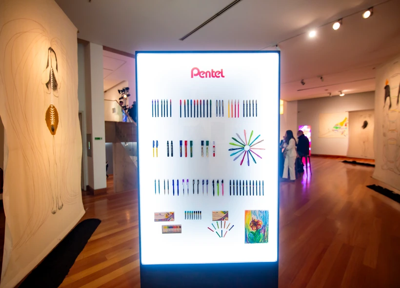 Espacio de la exposición en MAVI