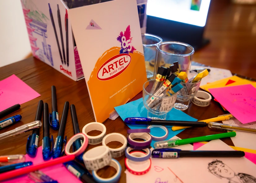 Organización visual de líneas de productos