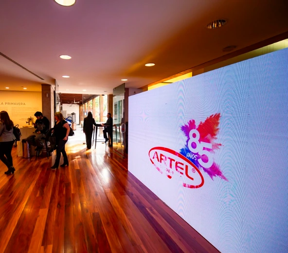 Detalle de montaje museográfico